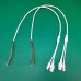0.7m white 11-core security monitoring network camera POE tail cable RJ45 monitoring cable harness manufacturer 0.7m white 11-core security monitoring network camera POE tail cable RJ45 monitoring cable harness manufacturer